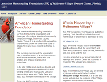 Tablet Screenshot of melbourne-village.com
